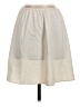 Uniqlo 100% Polyester Solid Ivory Casual Skirt Size S - photo 1