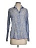 Johnny Was Blue Long Sleeve Button-Down Shirt Size S - photo 1