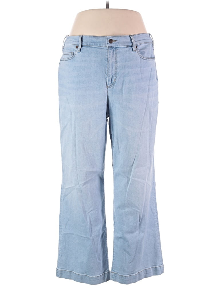 Pre-owned Lands' End Jeans In Blue
