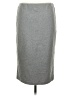 metaphor Solid Gray Casual Skirt Size M - photo 2