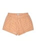Steve Madden 100% Cotton Stripes Orange Shorts Size L - photo 1
