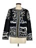 Chico's Print Blue Jacket Size Med (1) - photo 1