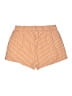 Steve Madden 100% Cotton Stripes Orange Shorts Size L - photo 2