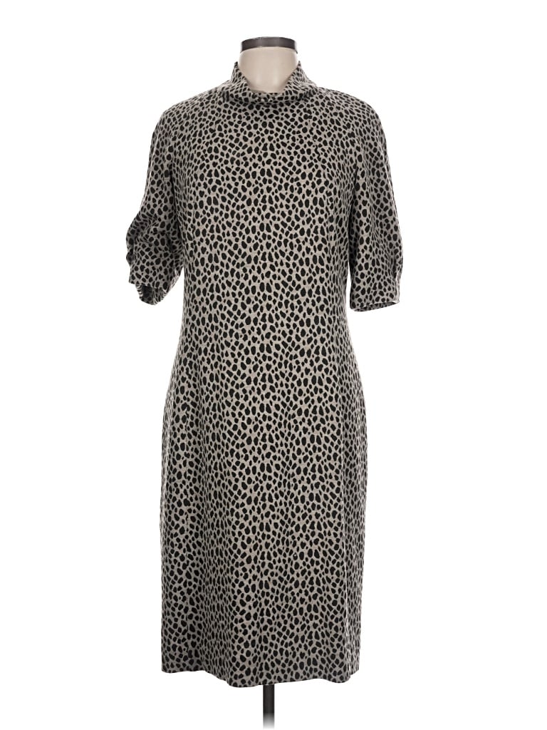 Pre-owned Carlisle Casual Dress In Gray
