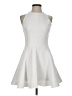 Zara 100% Polyester Solid White Cocktail Dress Size S - photo 1
