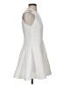 Zara 100% Polyester Solid White Cocktail Dress Size S - photo 4