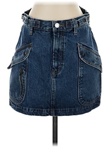 RE/DONE Denim Skirt (view 1)