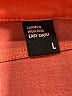 Eunina Solid Orange Denim Shorts Size L - photo 4