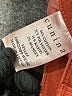 Eunina Solid Orange Denim Shorts Size L - photo 5
