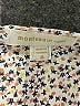 Monteau Ivory Short Sleeve Blouse Size M - photo 7