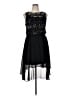 Bisou Bisou Stars Black Cocktail Dress Size 14 - photo 1