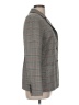 Chelsea28 Plaid Gray Blazer Size M - photo 4