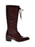 Born 100% Leather Burgundy Boots Size 7 1/2 - photo 1