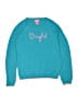 Lilly Pulitzer 100% Cotton Teal Pullover Sweater Size 12 - 14 - photo 1