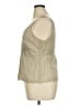 Gap 100% Cotton Tan Sleeveless Blouse Size XL - photo 5