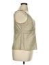 Gap 100% Cotton Tan Sleeveless Blouse Size XL - photo 4