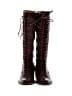 Born 100% Leather Burgundy Boots Size 7 1/2 - photo 2