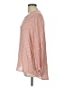 Daniel Rainn 100% Rayon Orange 3/4 Sleeve Blouse Size L - photo 5