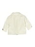 Starting Out Solid Ivory Long Sleeve Button-Down Shirt 6-9 MO / 9 MO - photo 2
