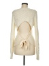 Free People 100% Cotton Ivory Pullover Sweater Size M - photo 2