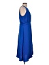 Nine West 100% Polyester Solid Blue Casual Dress Size L - photo 4