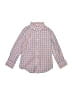 Crewcuts Outlet Checkered-gingham Orange Long Sleeve Button-Down Shirt Size 3T - photo 1