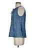 Current Air 100% Lyocell Blue Sleeveless Blouse Size S - photo 5