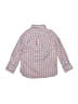 Crewcuts Outlet Checkered-gingham Orange Long Sleeve Button-Down Shirt Size 3T - photo 2