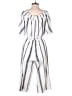Assorted Brands Stripes White Jumpsuit Size S - photo 2