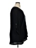JM Collection 100% Rayon Black 3/4 Sleeve Blouse Size XL - photo 4