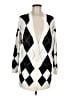 Talbots Argyle Ivory Cardigan Size M - photo 1