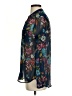 Kut from the Kloth Floral Blue Long Sleeve Blouse Size S - photo 5