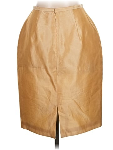 Kay Unger Faux Leather Skirt (view 2)