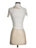 Moa Moa Ivory Short Sleeve Turtleneck Size S - photo 1