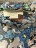 Let Me Be Blue Short Sleeve Blouse Size M - photo 7