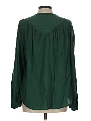 Maeve by Anthropologie Long Sleeve Blouse (view 2)
