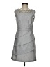 Connected Apparel Tweed Gray Cocktail Dress Size 4 (petite) - photo 1