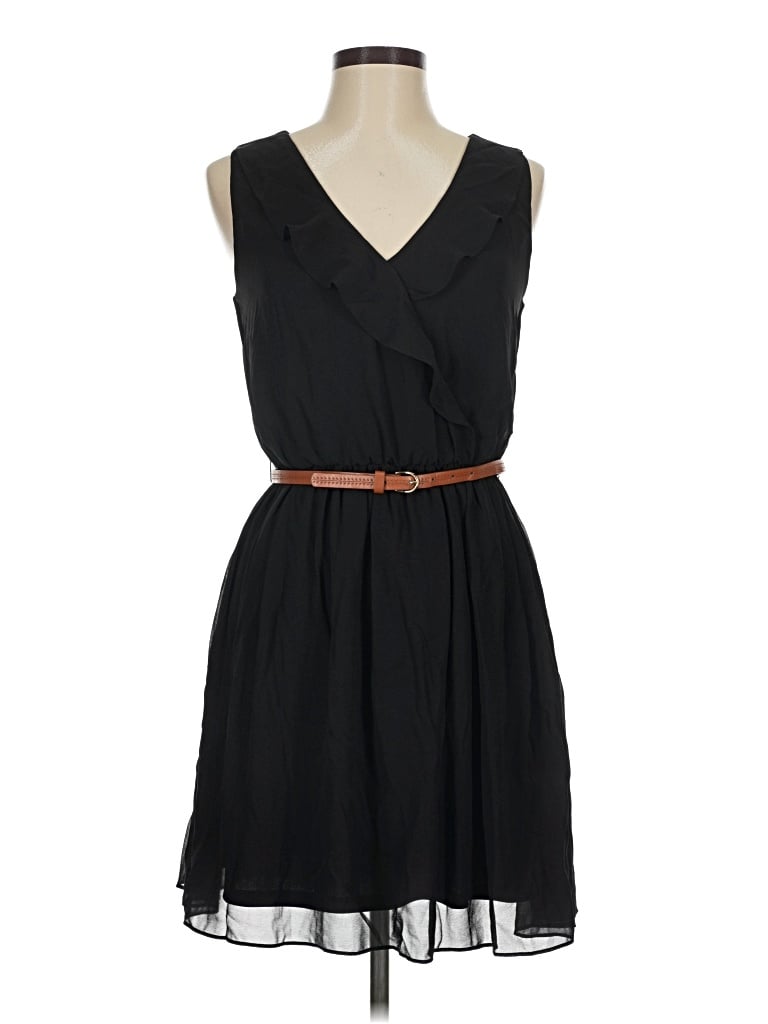 Pre-owned A. Byer Casual Dress In Black