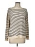 Zara Stripes Ivory Pullover Sweater Size L - photo 1
