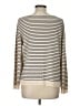 Zara Stripes Ivory Pullover Sweater Size L - photo 2