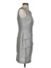 Connected Apparel Tweed Gray Cocktail Dress Size 4 (petite) - photo 4