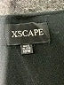 Xscape 100% Polyester Solid Black Cocktail Dress Size 18 - photo 7