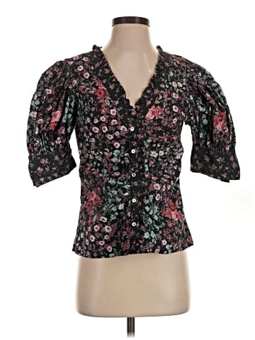 LoveShackFancy Short Sleeve Blouse (view 1)