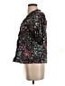 LoveShackFancy 100% Cotton Floral Black Short Sleeve Blouse Size S - photo 5