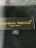 Donna Ricco 100% Polyester Black 3/4 Sleeve Top Size 16 - photo 7