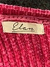 Elan 100% Polyester Solid Pink Pullover Sweater Size S - photo 7