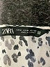 Zara Animal Print Ivory Casual Dress Size M - photo 7