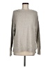 Gap 100% Cotton Solid Gray Pullover Sweater Size M - photo 1