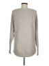 Gap 100% Cotton Solid Gray Pullover Sweater Size M - photo 2