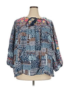Savanna Jane 3/4 Sleeve Blouse (view 1)